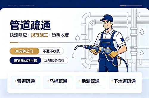 崇左管道疏通