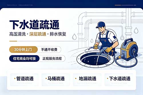 崇左下水道疏通