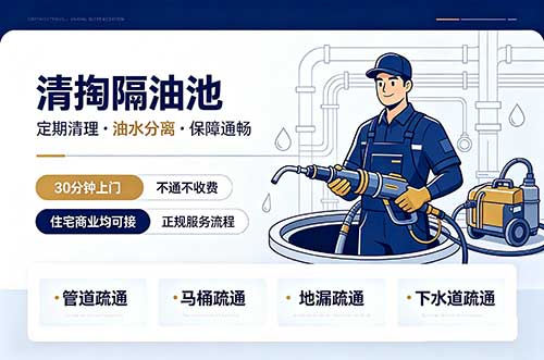 崇左清掏隔油池